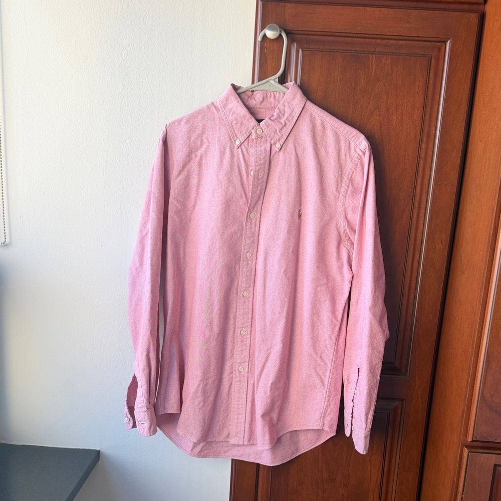 Ralph Lauren Men's Pink Casual Shirt